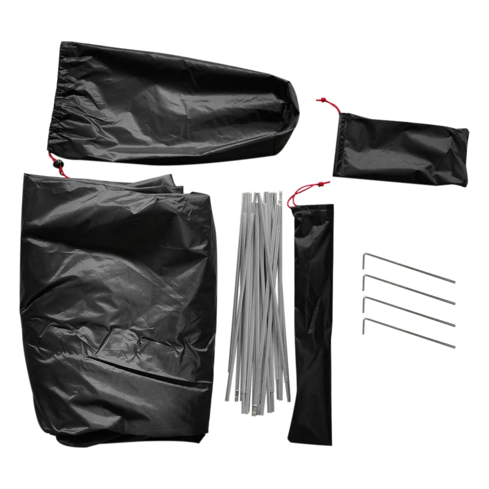 2-Person Camping Tent with Mosquito Net