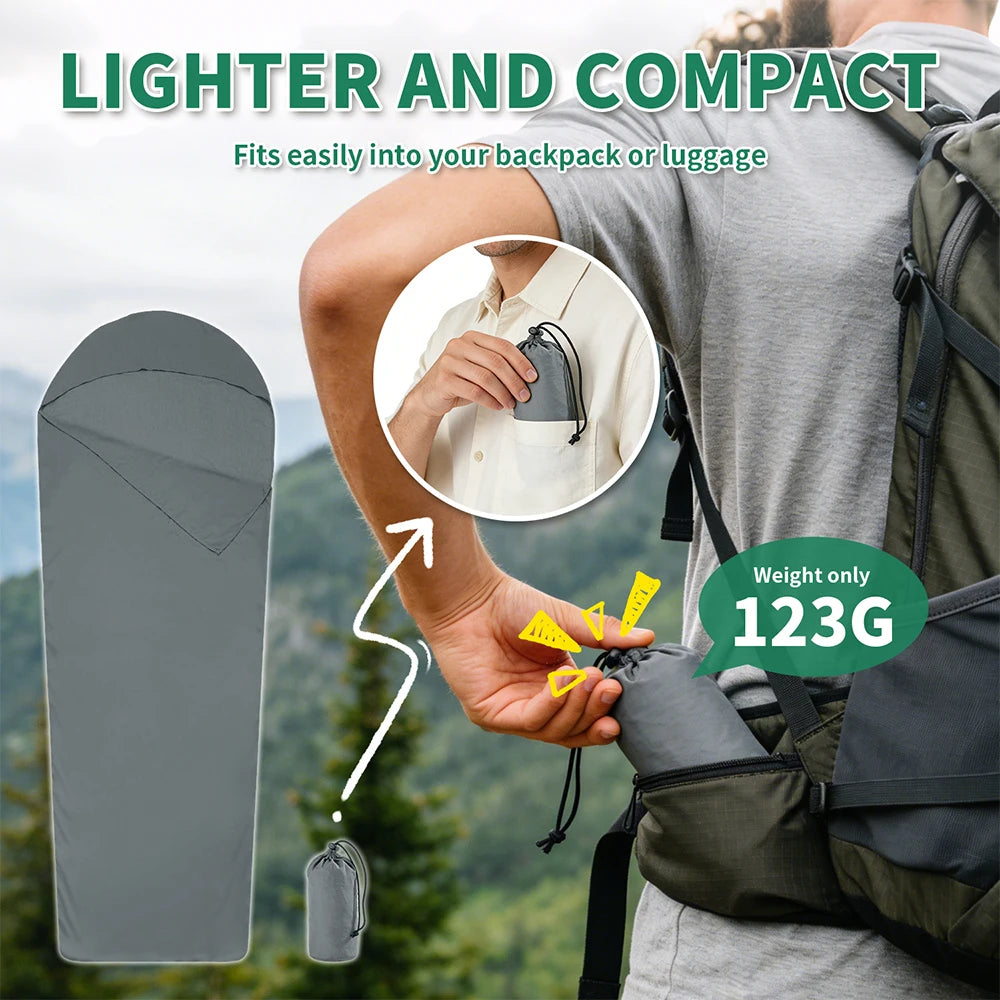 Mapleaf Lightweight Sleeping Bag Liner