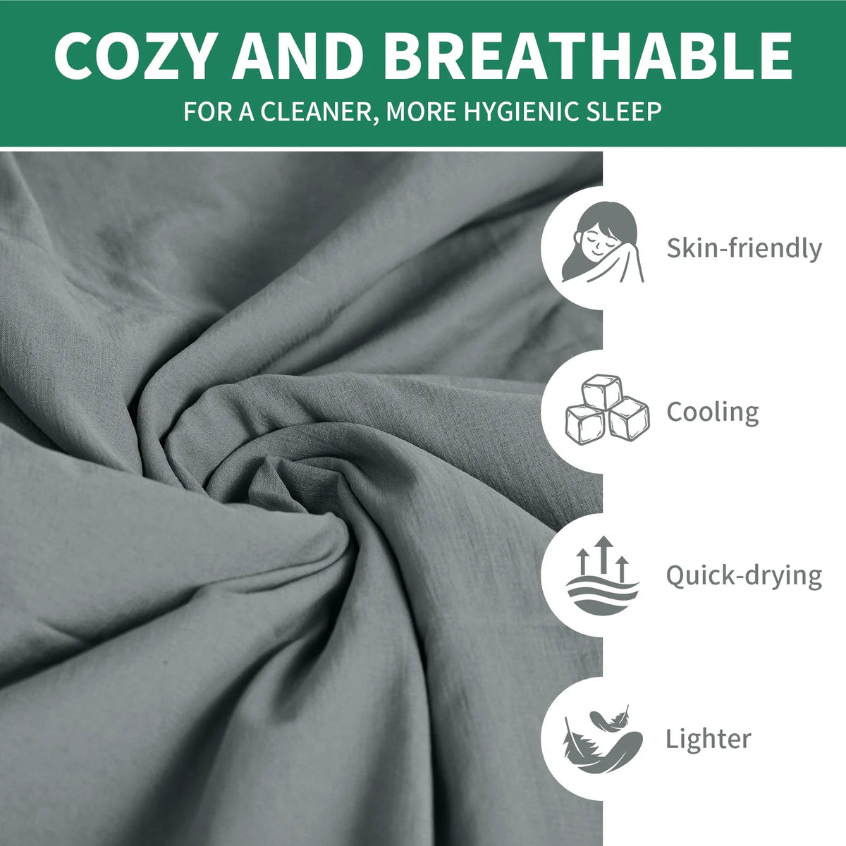Mapleaf Lightweight Sleeping Bag Liner