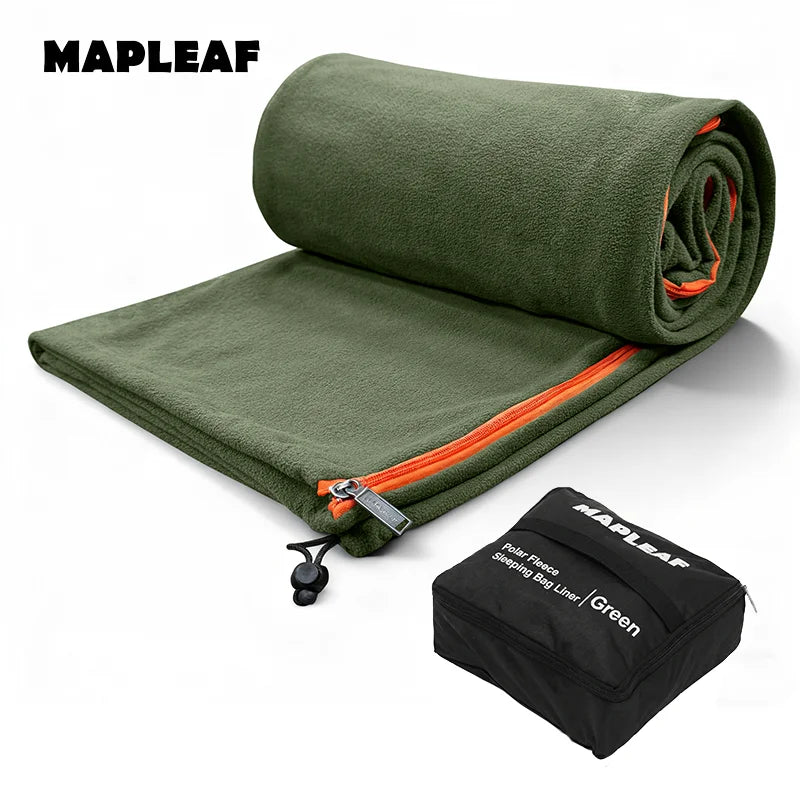 Mapleaf Fleece Sleeping Bag Liner