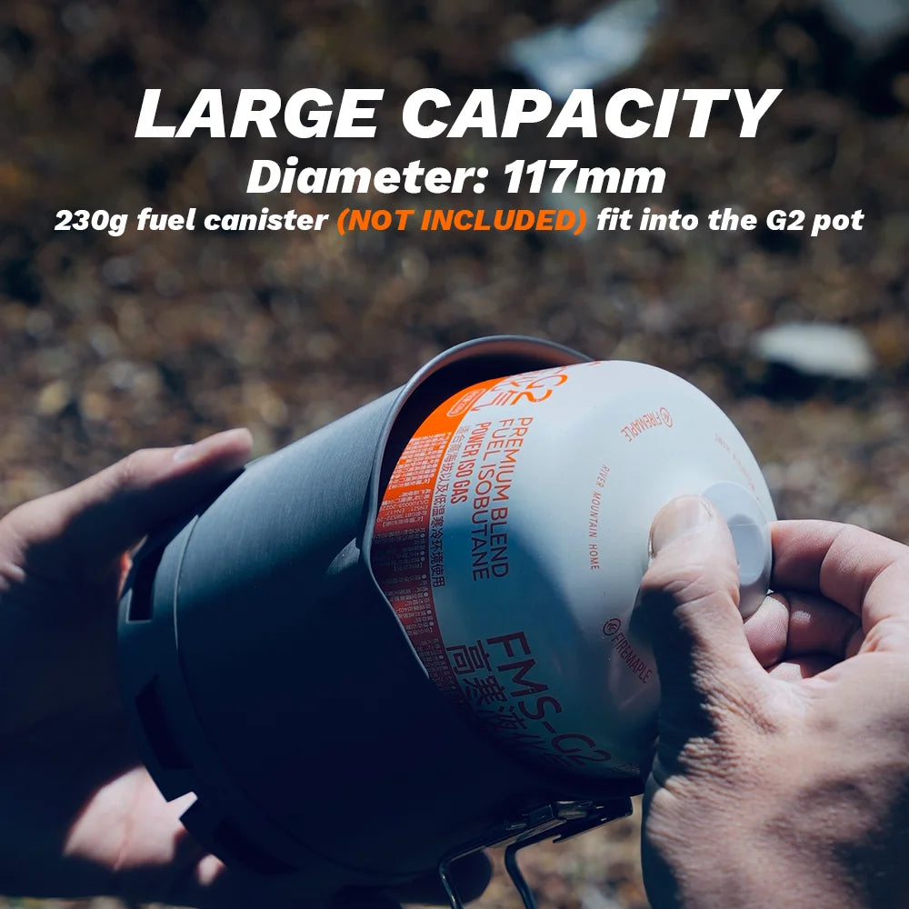 Fire-Maple G2 Petrel Ultralight 750ML Heat Exchanger Pot