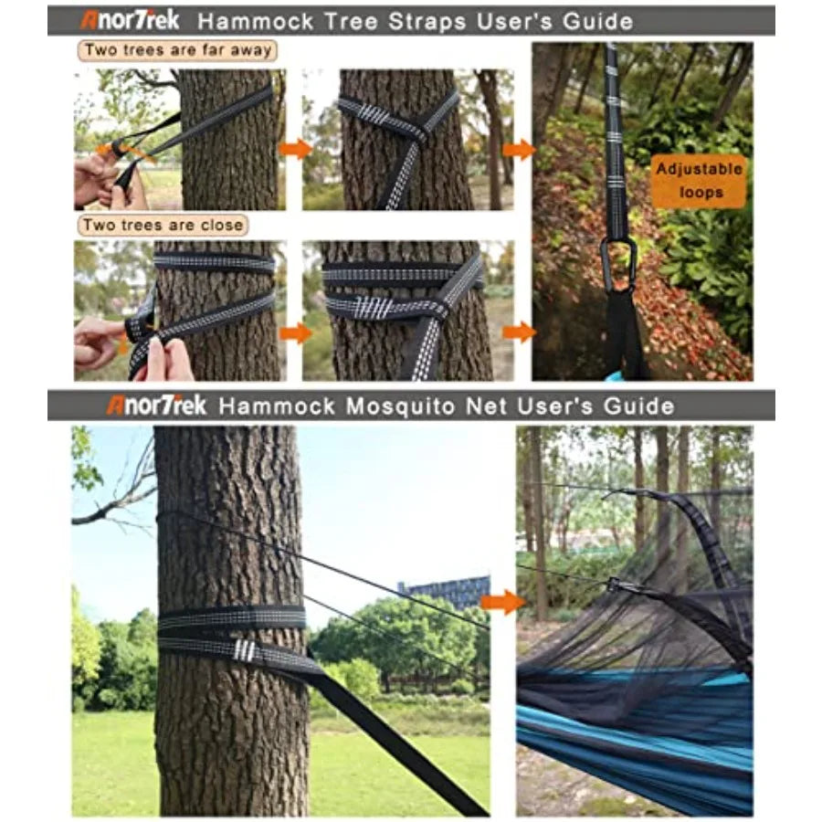 Camping Hammock with Mosquito Net