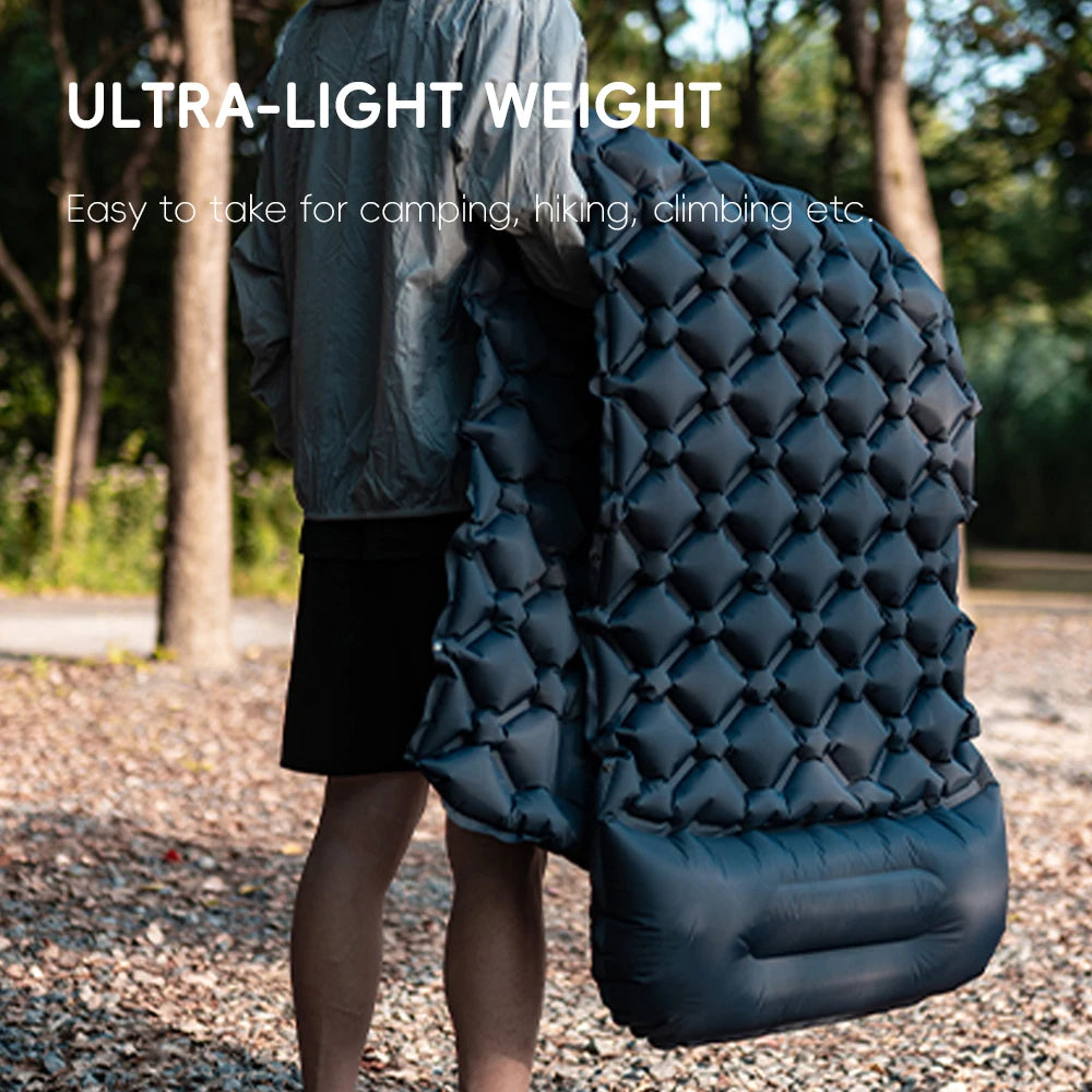 TARKA Inflatable Camping Mat with Pillow