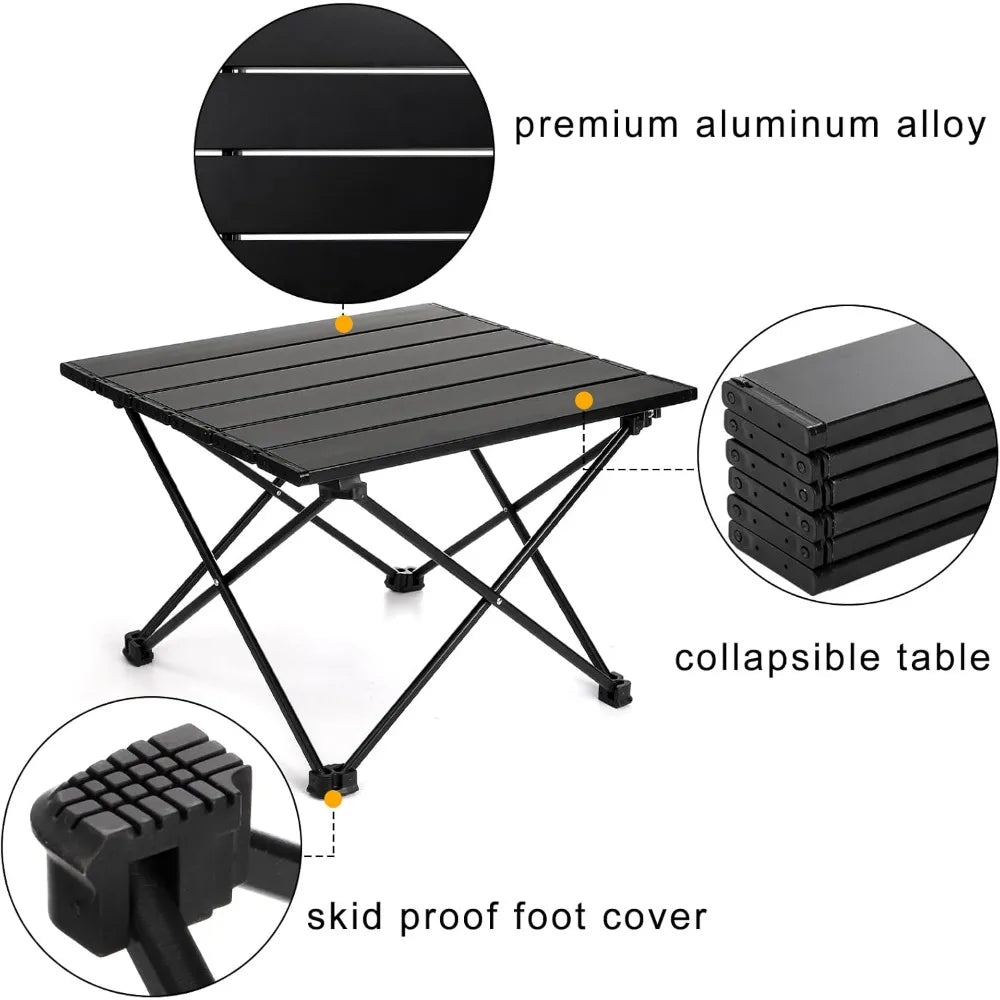 Portable Folding Camping Side Table