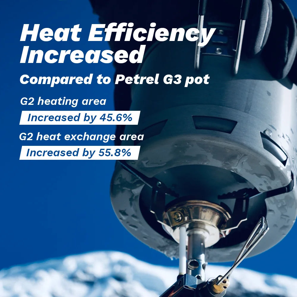 Fire-Maple G2 Petrel Ultralight 750ML Heat Exchanger Pot