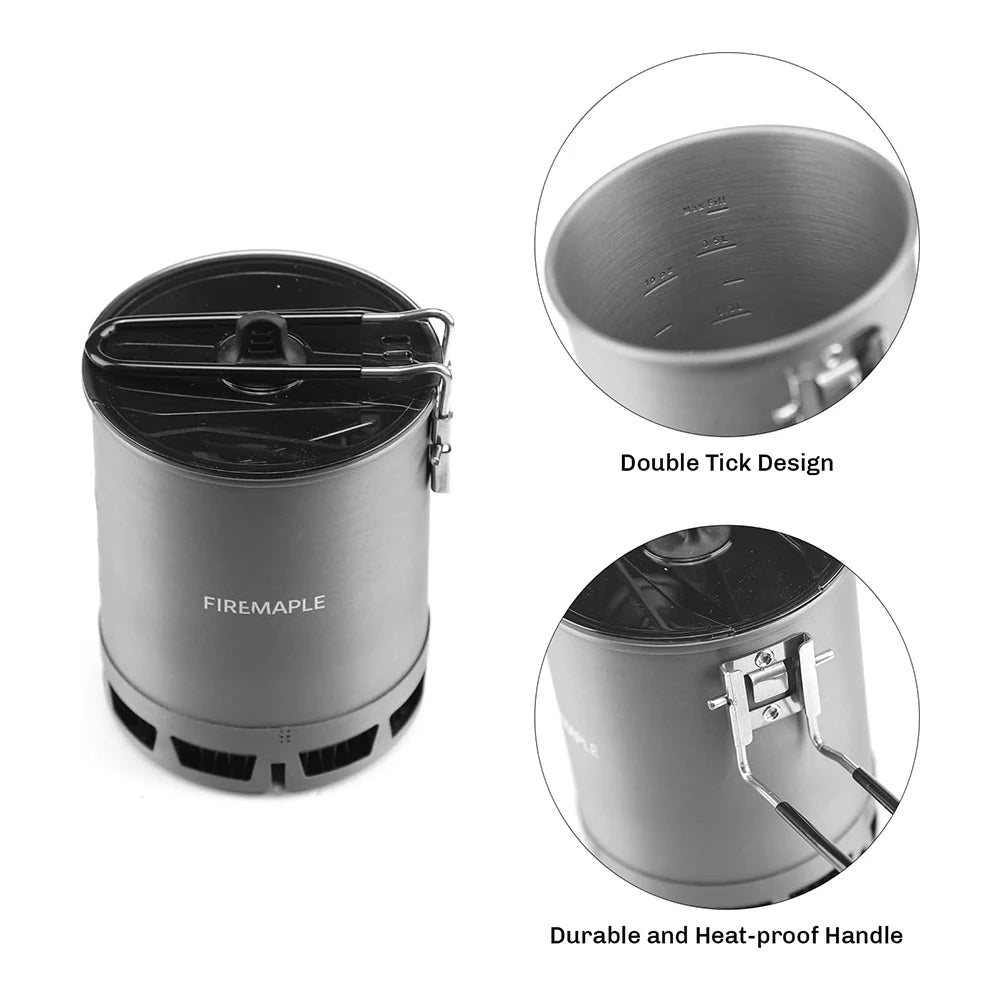 Fire-Maple G3 Petrel Ultralight 600ml Heat Exchanger Pot