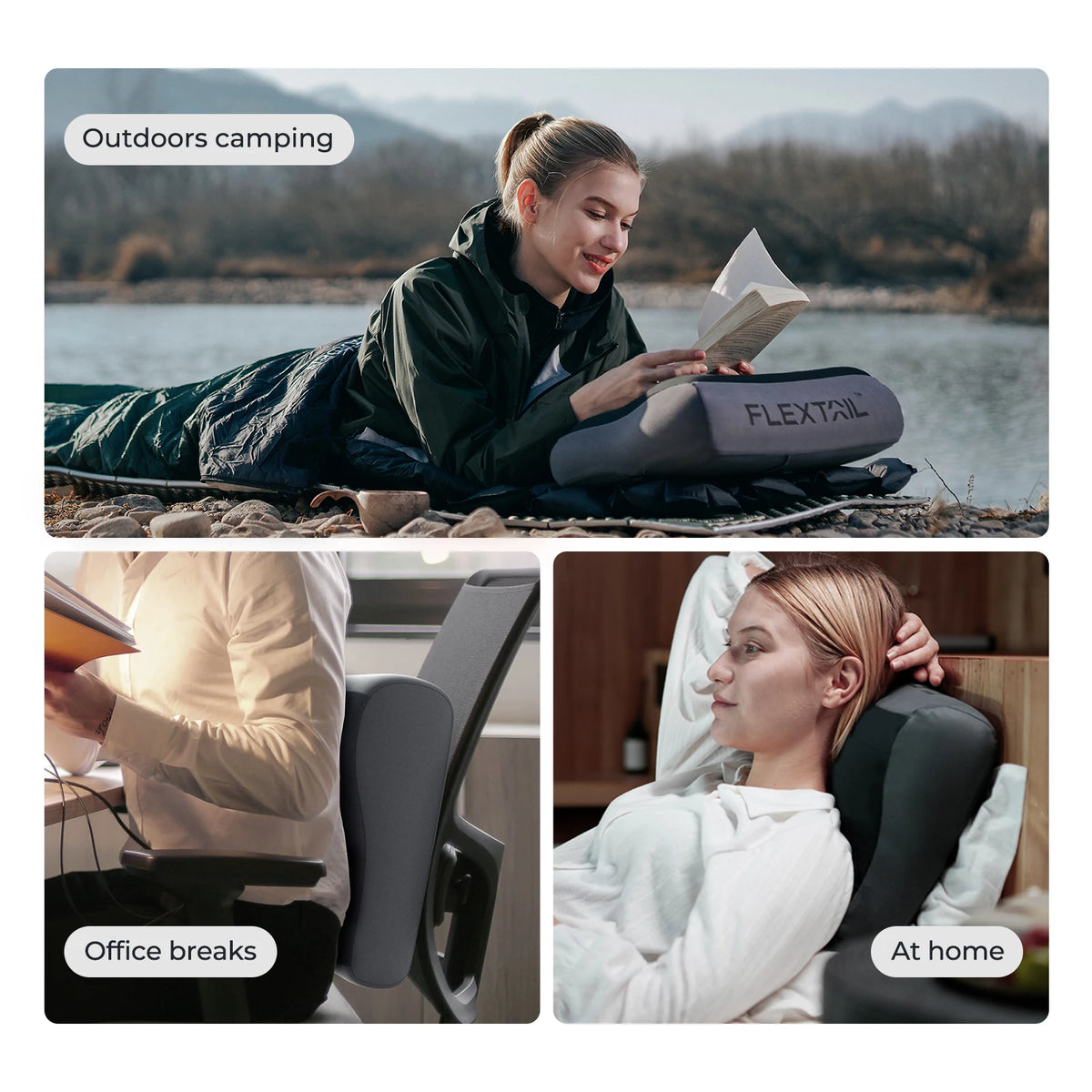 FLEXTAIL Inflatable Camping Pillow