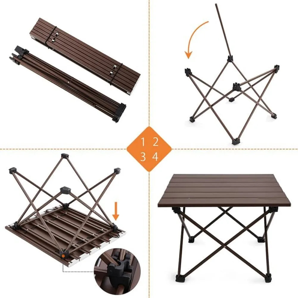 Portable Folding Camping Side Table