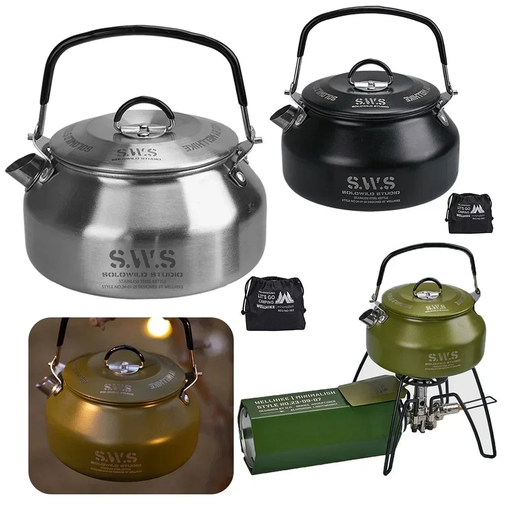 Stainless Steel Kettle 0.8L