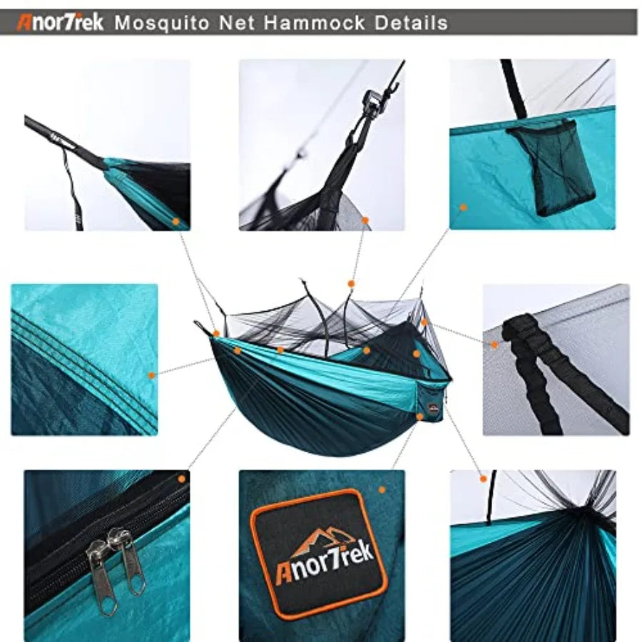 Camping Hammock with Mosquito Net