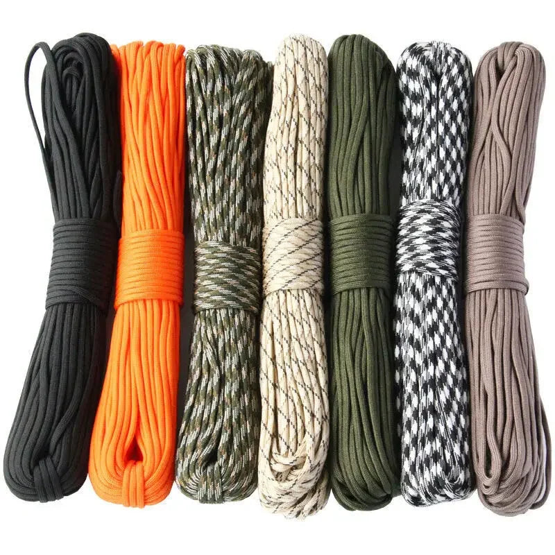 7-Core 550 Paracord Rope 4mm – 5/15/30m Outdoor Camping Survival Cord