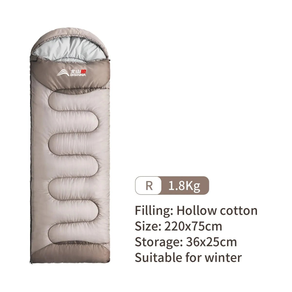BISINNA Camping Sleeping Bag