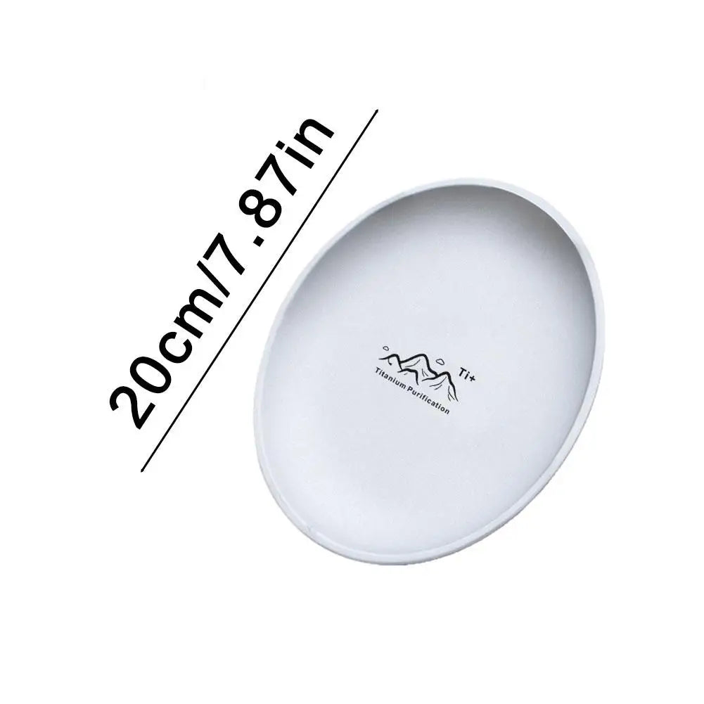 Titanium Camping Plates
