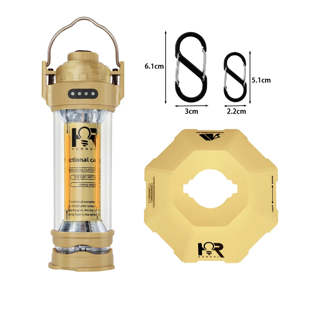 Dotwise 3000mAH Camping Portable Retro Lantern