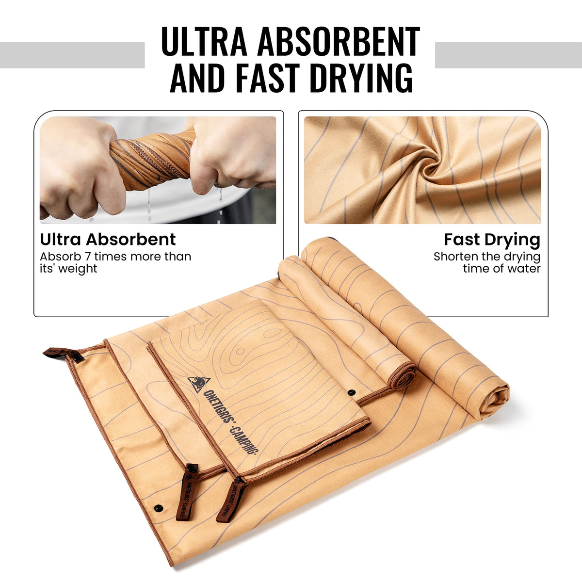 Onetigris Quick Dry Towels