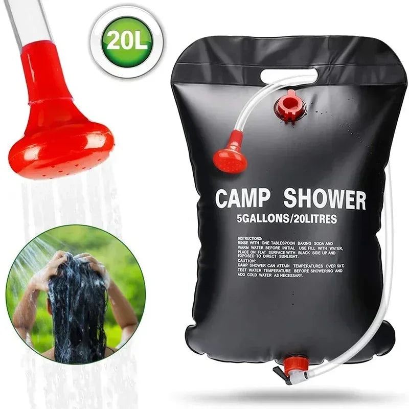 20L Solar Camping Shower Bag