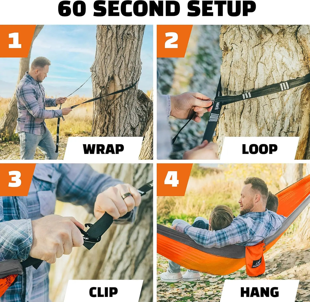 Camping Hammock for Adults & Kids