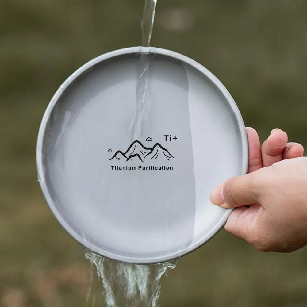 Titanium Camping Plates