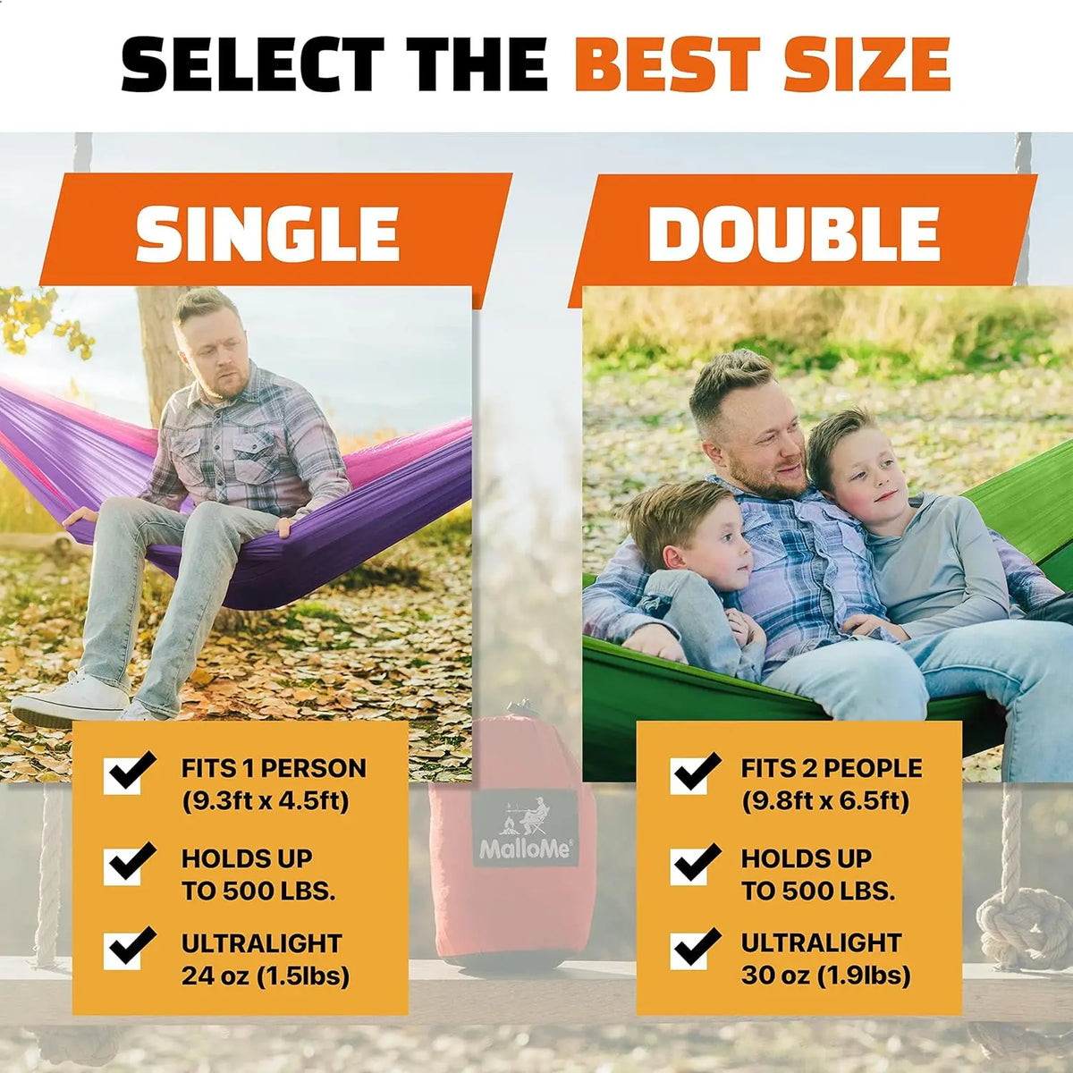 Camping Hammock for Adults & Kids