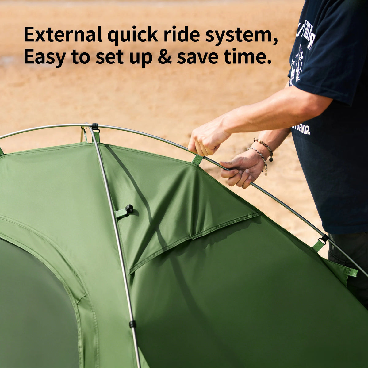 Naturehike 2 Person Trekking Tent with large Mosquito net