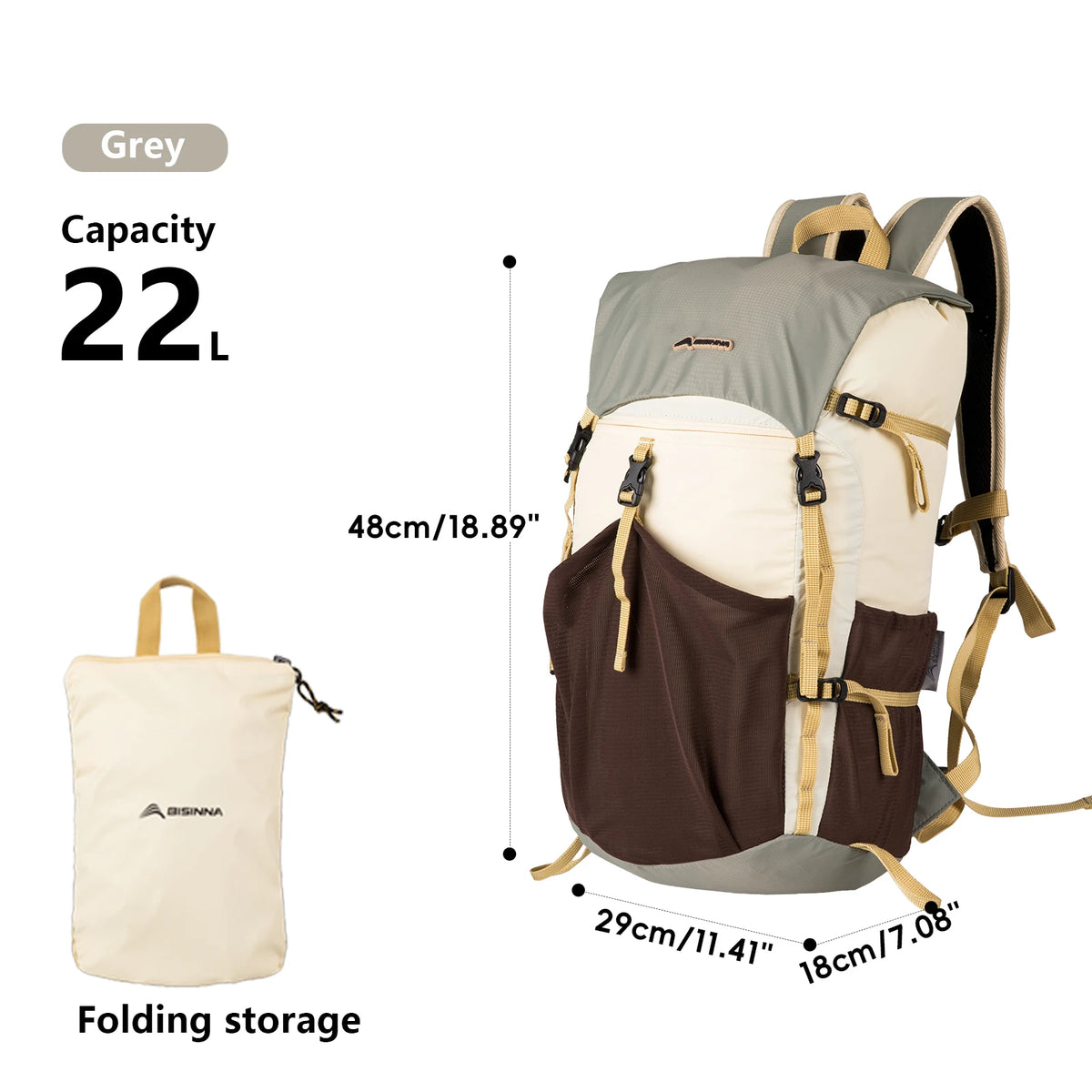 Bisinna 22L Hiking Backpack