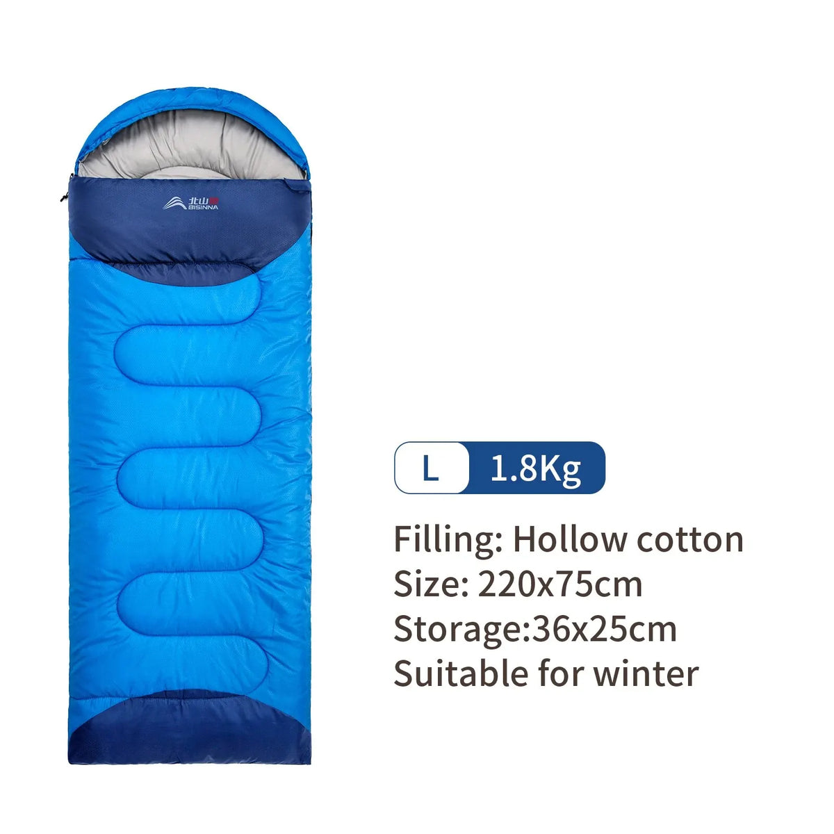 BISINNA Camping Sleeping Bag
