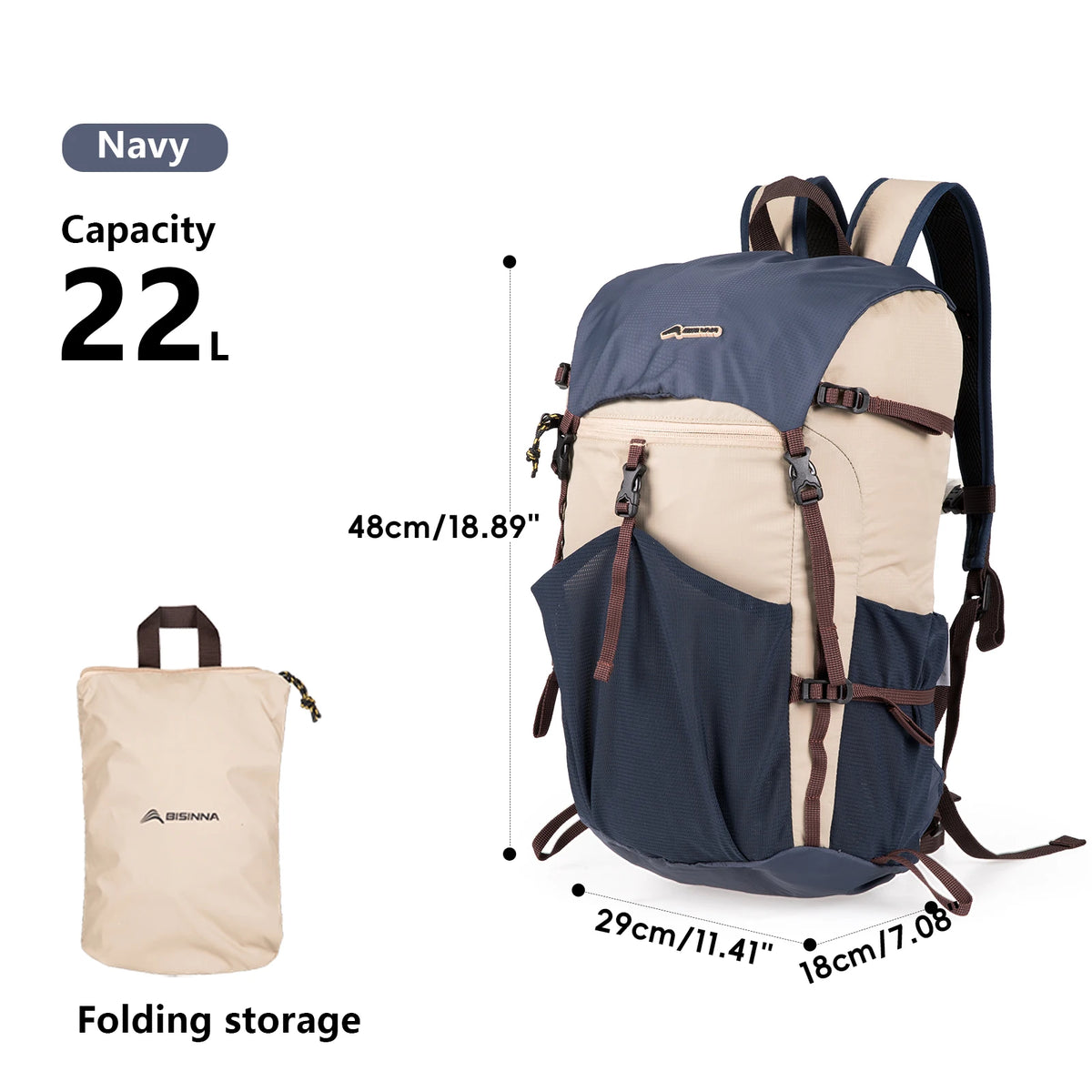 Bisinna 22L Hiking Backpack