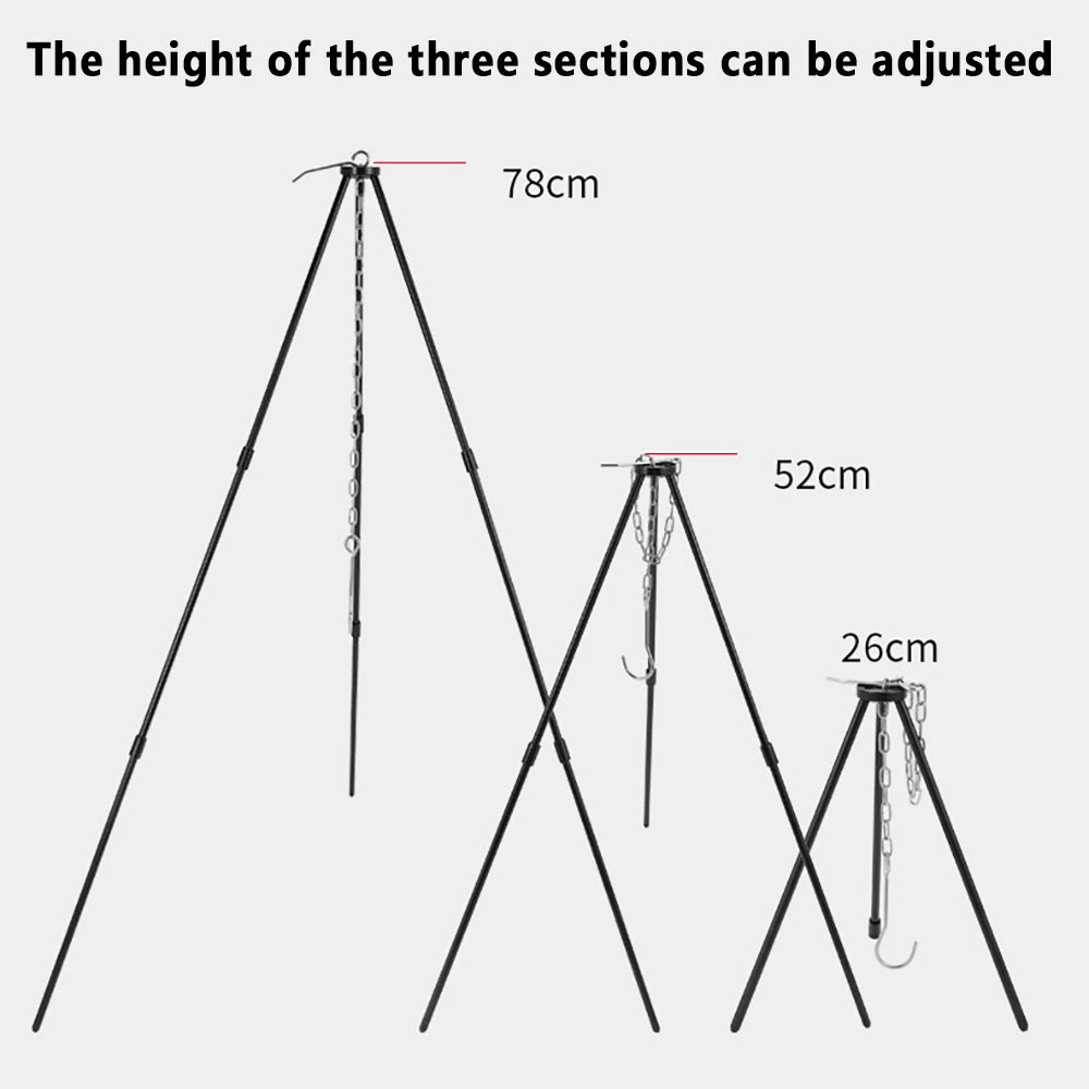 Camping Campfire Tripod