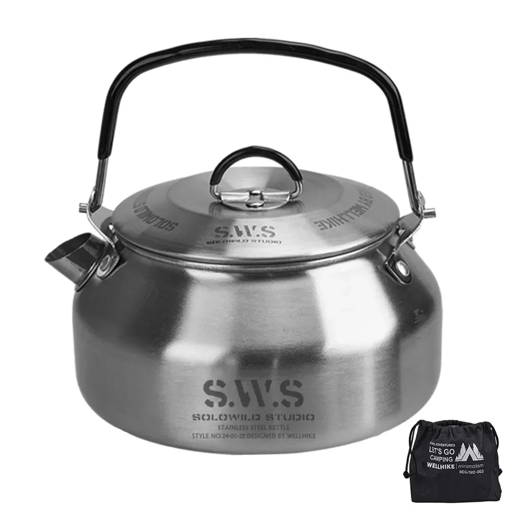 Stainless Steel Kettle 0.8L