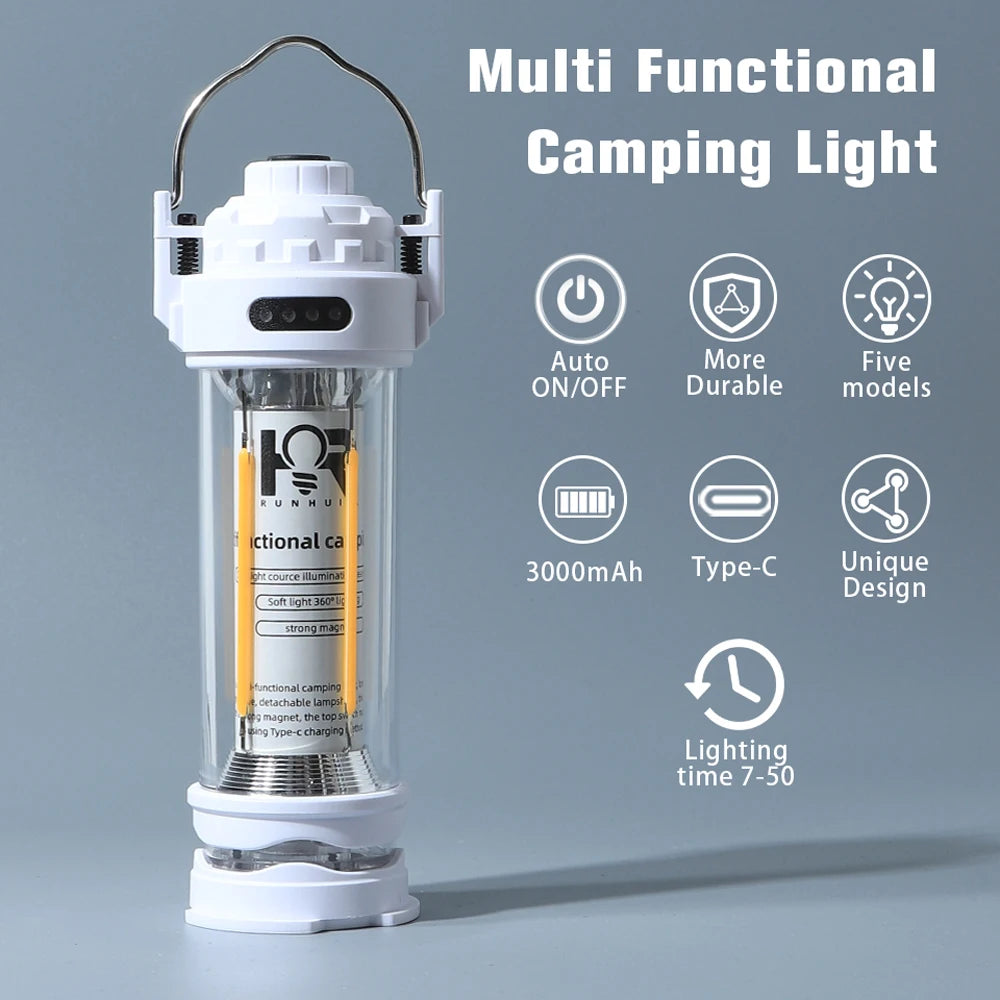 Dotwise 3000mAH Camping Portable Retro Lantern