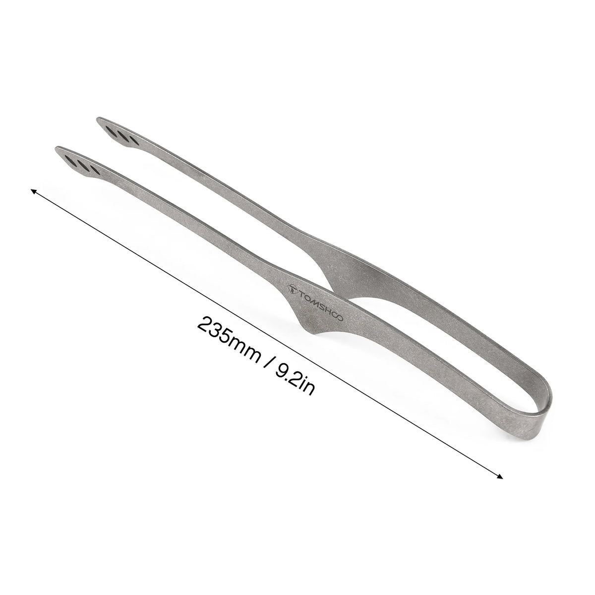 Tomshoo 9.2 Inch Titanium BBQ Tongs